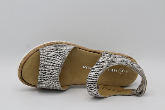 Helioform Sandaal met zebra motief en sleehak (Maat - 4, Kleur - Print) |  bol.com