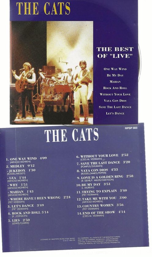 The Cats ‎– The Best Of 