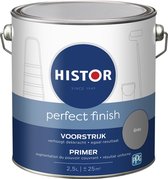 Histor Perfect Finish Muurvoorstrijk - Mat - Geurarm - Extra Dekkend - 2.5L - Grijs