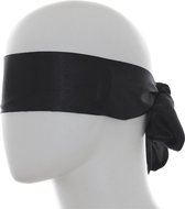 Banoch | Blinddoek Zwart - zacht 150 cm 8 cm breed