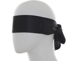 Banoch | Blinddoek Zwart - zacht 150 cm 8 cm breed