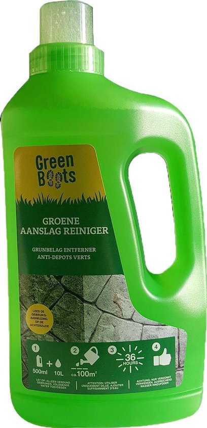 Green Boots - Groene aanslag reiniger - Concentraat voor 100 m2 | bol.com