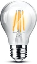 BRAYTRON-LED LAMP-WARM WHITE-ADVANCE-7W-E27-A60-CLR-2700K-ENERGY BESPAREND-ROND-GLAS