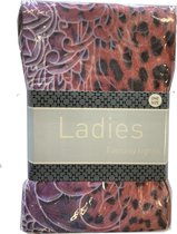 Luxe panty - panter, tijger, bloemen print fantasy - one size