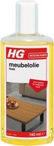 HG meubelolie teak - 140ml - voor gelakt en ongelakt hout