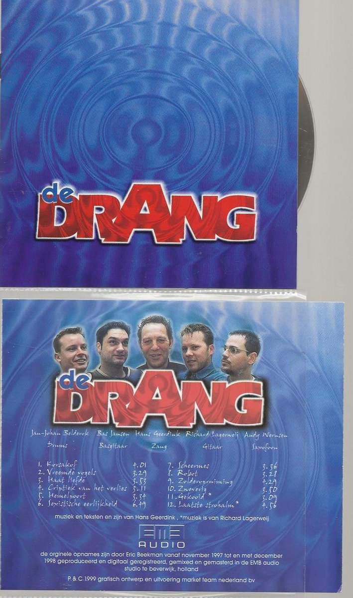 De Drang - De Drang / Same
