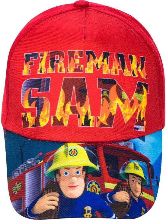 Brandweerman Sam cap/pet 54 cm