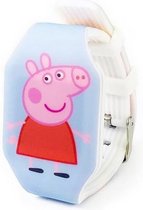 Peppa pig horloge - Peppa big kinderhorloge LED Blauw