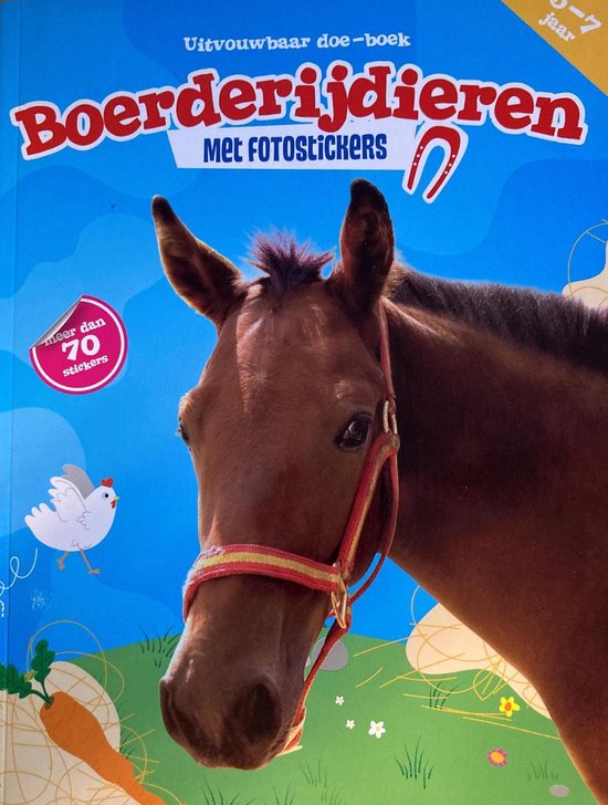 Super leuke uitklapbare activiteiten Boerderij dieren