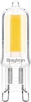 BRAYTRON- LED LAMP-ADVANCE-2W-G9-360D-220V-2700K-ÉCONOMIE D'ÉNERGIE