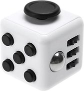 Fidget Cube Stressbal - Bekend van TikTok- Fidget Toys - Pop It - Speelgoed Meisjes & Jongens - Zwart-Wit