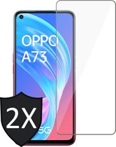 Oppo A73 Protecteur d'écran - Oppo A73 Protecteur d'écran en verre - Oppo A73 Protecteur d'écran - 2 Pièces