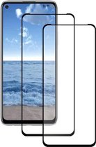 2x Full Cover Screenprotector Geschikt voor: Samsung Galaxy A72 5G - Screen protector - volledige glas - bescherming - beschermglas - ZT Accessoires