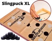 SlingPuck XL - Slingshot - Sjoelspel - Sjoelbak met elastiek - Hockeyspel - Party Spel - Drankspel - Gezelschapsspel - Daily Playground