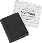 Mustang  - Temi - RFID proof - Aluminium Case - Creditcardhouder- Wallet - Zwart