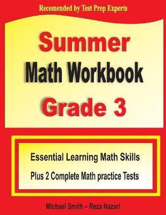 Summer Math Workbook Grade 3 | 9781646122370 | Michael Smith | Boeken | bol