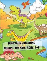 Dinosaur Coloring Books for Kids Ages 4-8