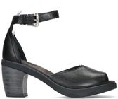 Wolky Sandalen Jam zwart leer
