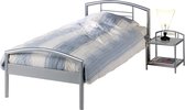 Rousseau - Metalen Bed Forte   - 90x200 - Grijs