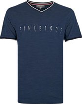 Heren T-shirt Oostdorp - Poederblauw