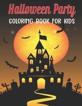 Halloween Party Coloring Book for Kids