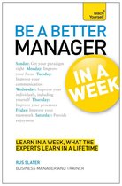 Be a Better Manager in a Week: Teach Yourself eBook ePub