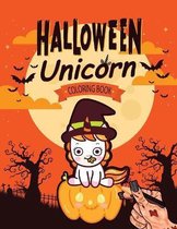 Halloween Unicorn Coloring Book