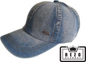 Licht Blauw pet - Licht Blauwe cap - Baseball Cap - Sportcap - One size – Jeans Kleur - Nette pet - Stoere pet - Jeans Pet – Opvallende pet – Leuke Pet –