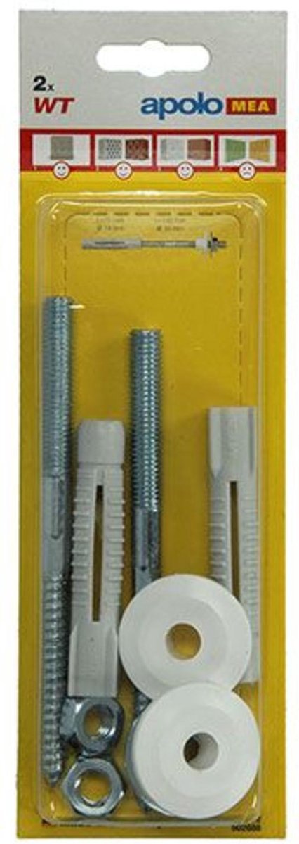 Plug Mea 2 Lavabobevestigingen Wt 502688 14Mm