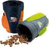 RelaxPets - AFP - Beloningsbuidel - Outdoor Dog Treat Bag - Nylon - Reflectie - 12x19x7 cm