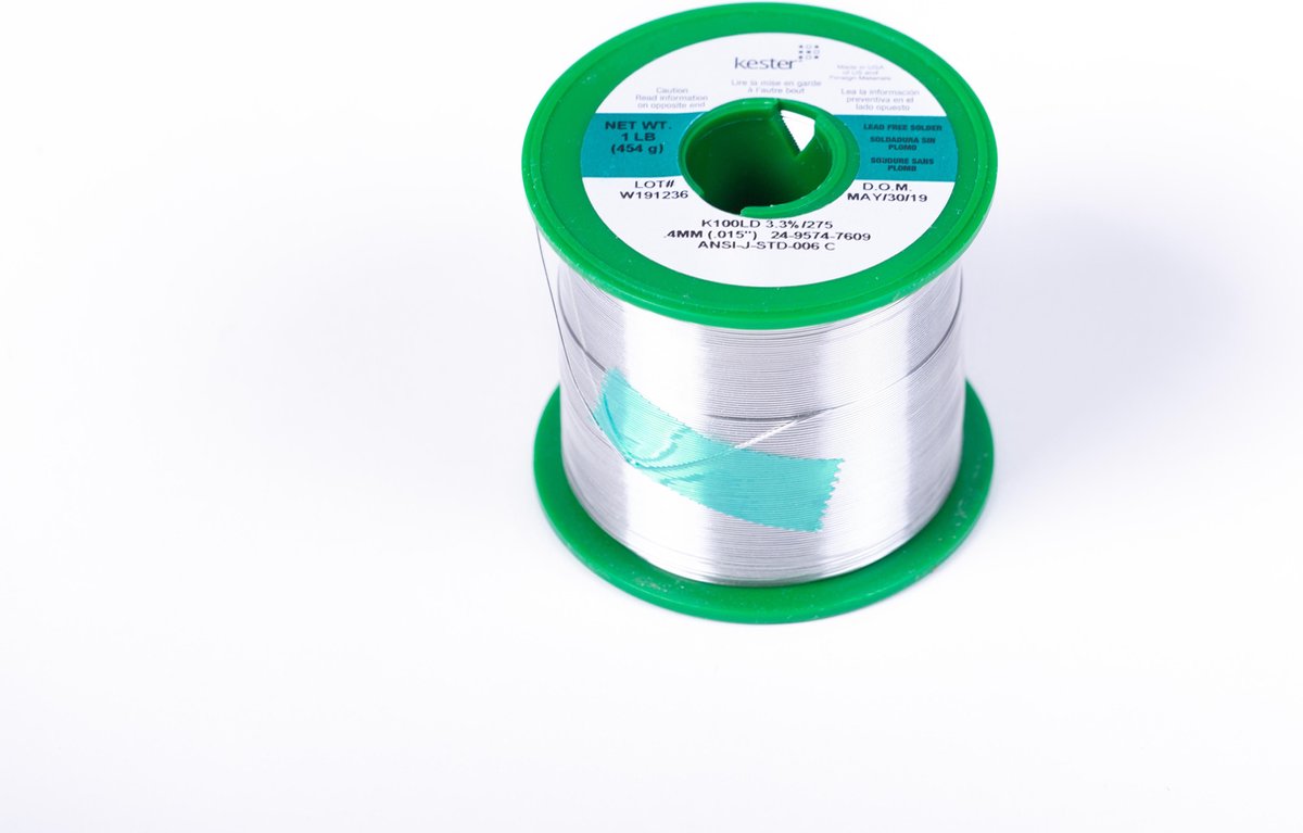 Solder wire lead-free 0.31'' K100LD 275 0,8mm