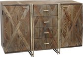 Industrieel Dressoir van Mangohout - Mangohout - Dressoir - Dressoir van Mangohout - Kast - Sideboard - Kast Mangohout - Industriële Kast - Dressoir van Mangohout - Industrieel - Industrieel 