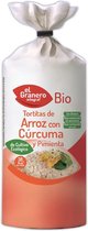 Granero Tortitas De Arroz Con Curcuma Y Pimienta Bio G