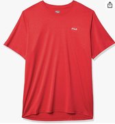 FILA Men's Performance Heather T-SHIRT RED, S