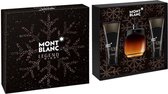 Montblanc Legend Night by Mont Blanc   - Gift Set - 100 ml Eau De Parfum Spray + 100 ml After Shave Balm + 100 ml Shower Gel
