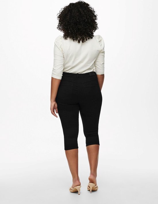 Only Carmakoma Caraugusta Broek Capri Zwart Maat 46 | bol.com