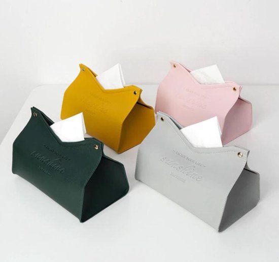 emotioneel regenval Stap Tissue box - Organizer - Tissuedoos - Houder | bol.com