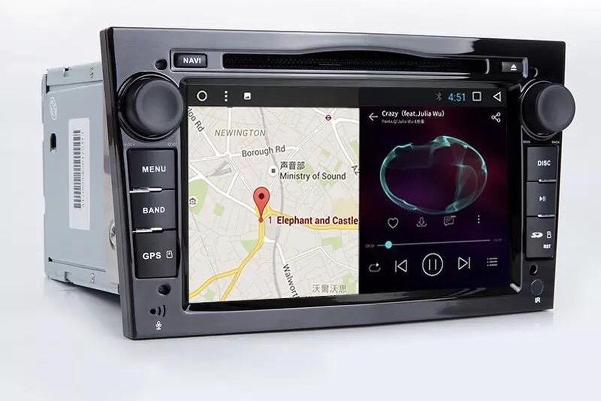 Opel Android PX5 10 navigation 4 Go + 64 Go Lecteur DVD Opel Corsa