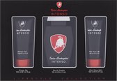 Lamborghini Intenso EDT 125 ML + Douchegel 100 ML + After Shave 100ml