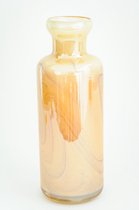 Colmore vaas amber - decoratieve vaas - mondgeblazen - bloemenvaas - handgemaakt - glaswerk