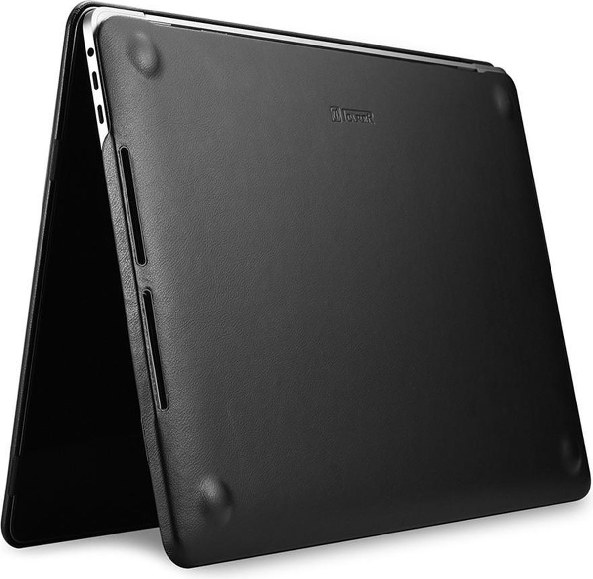 Leren laptop cover Macbook Pro ( 2019 ) 16 inch zwartIcarer