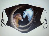 Mondmasker paarden