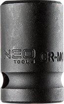 Neo Tools Krachtdop 15mm 1/2 Aansluiting CrMo Staal 38mm Hoog DIN 3129 TUV M+T
