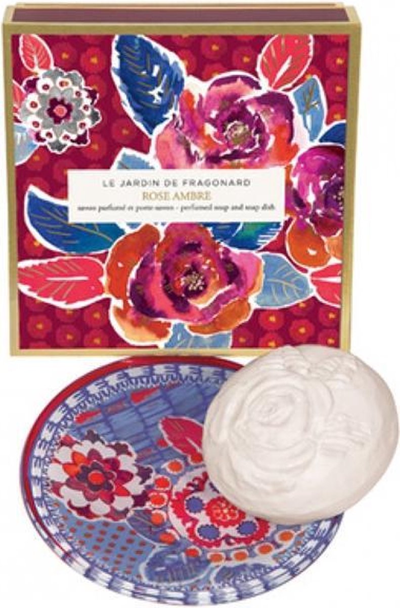 Fragonard Soaps & Shower Rose Ambre Perfumed Soap and Soap