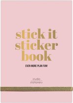 Studio Stationery - Planner Stick It Stickerbook - Roze