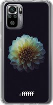 6F hoesje - geschikt voor Xiaomi Redmi Note 10S -  Transparant TPU Case - Just a Perfect Flower #ffffff