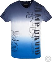 Camp David ® Dip-Dye T-shirt "Thrill Diving" Navy