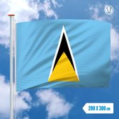 Vlag Saint Lucia 200x300cm