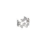 LOUVABEL - Earcuff - Laurier - Stainless Steel - Zilver