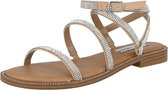 Steve Madden sandalen met riem transport-r Zilver-40